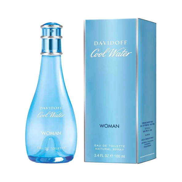 Davidoff Cool Water Kadın Parfüm EDT 100 ML - Resim 5