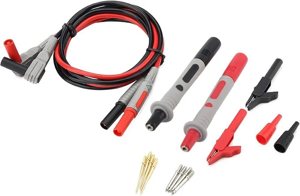 P1300B 14 parça  Çok Işlevli Değiştirilebilir Multimetre Probu Test ölçüm Kablo kiti ürün görseli