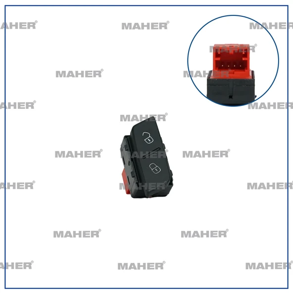 DÜĞME MERKEZİ KİLİT PASSAT 2010-2014 3AA962125 ürün görseli 1