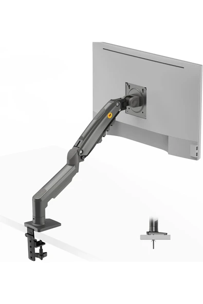 North Bayou NB F80 Tek Kol Amortisörlü Monitör Tutucu – 17"-32" Ekran - 6