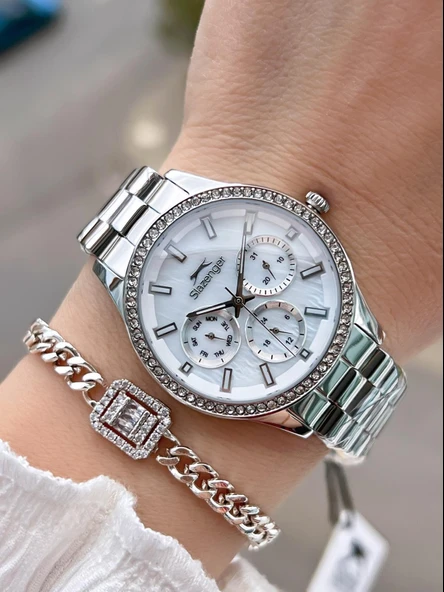 Slazenger İç Kadran Fonsiyonları Aktif 5 Atm Suya Dayanıklı Spor Kadın Kol Saati BSL.2069.M1 ürün görseli