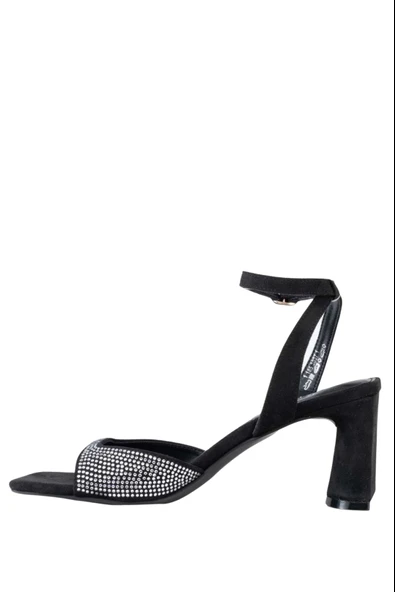 Stato Kadın Topuklu Sandalet Siyah - Resim 4