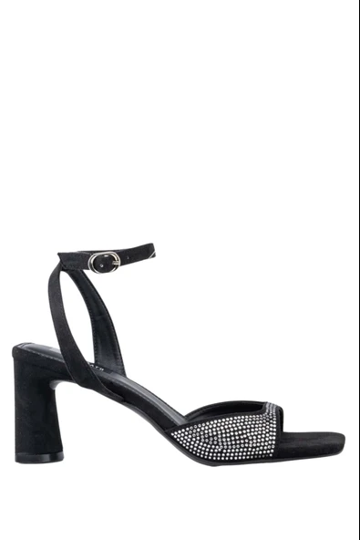 Stato Kadın Topuklu Sandalet Siyah - Resim 2