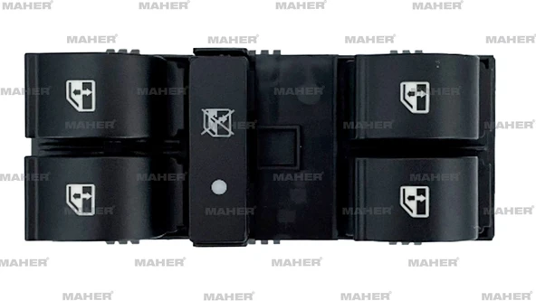 DÜĞME CAM AÇMA EGEA (DÖRTLÜ) ÇERÇEVESİZ SOL 735631478 ürün görseli 1