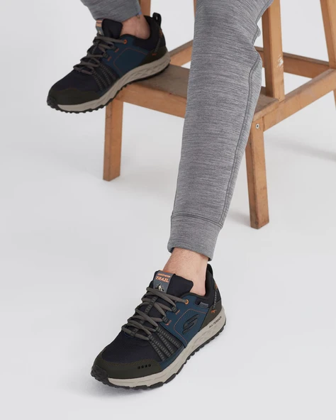 Skechers ESCAPE PLAN Lacivert/Turuncu Lacivert/Turuncu 42 - Resim 2