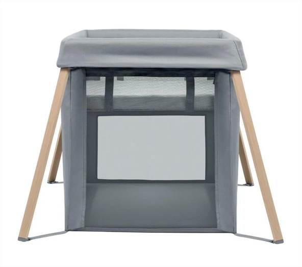 Maxi-Cosi Calao Light 2 'si Bir Arada Anne Yanı Beşik ve Taşınabilir Çift Katlı Park Yatak Beyond Grey Eco - Resim 12