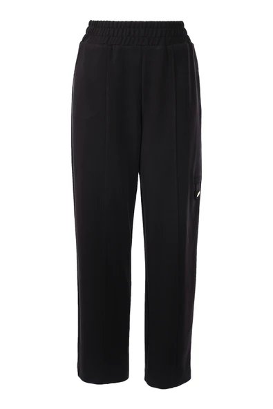 Düğme Detaylı Bol Paça Pantolon On - Resim 2