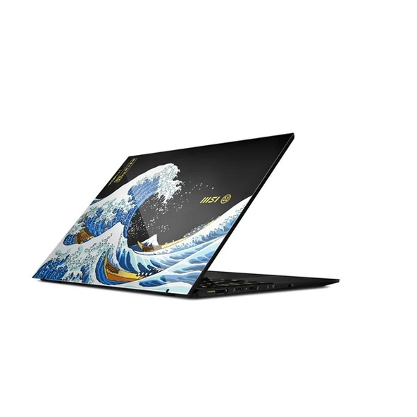 MSI 13.3" OLED PRESTIGE 13 Aı+ UKIYOE EDITION A2VMG-092TR ULTRA 9 288V-32GB DDR5 OB-RAM-1TB NVME-W11H - Resim 3