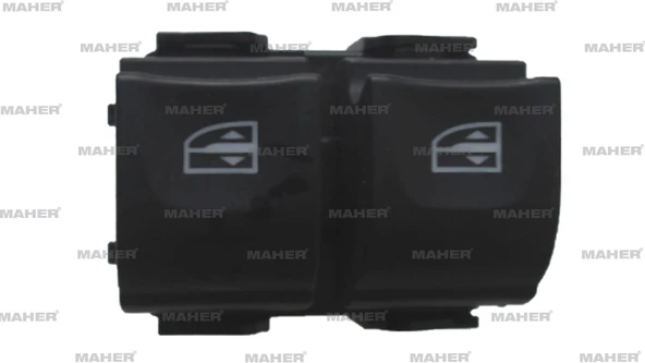 DÜĞME CAM AÇMA CLİO 4 / SEMBOL / CAPTUR / KANGOO / SANDERO / LODGY / DOKKER (ÇİFTLİ) BEYAZ IŞIK SOL 254118044R - Resim 2