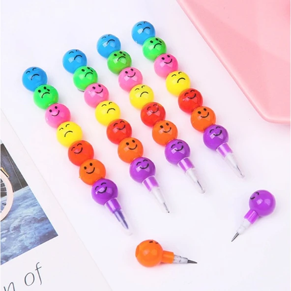 Emojili Yumurtlayan Kalem Seti 4'lü ürün görseli 1