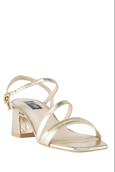 Stato Kadın Topuklu Sandalet Gold - Resim 3