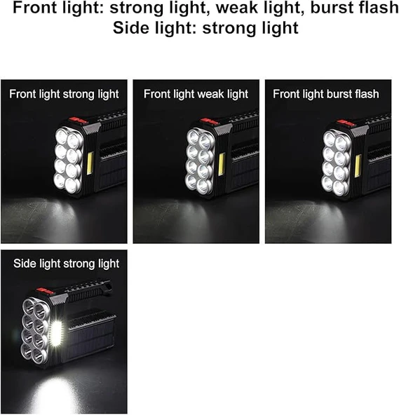 Güneş Enerjili Kamp Av Feneri - 5