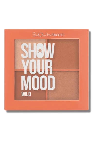 Show By Pastel Show Your Mood Blush Set - Allık Seti 441 Wild 4 x 4.3 g