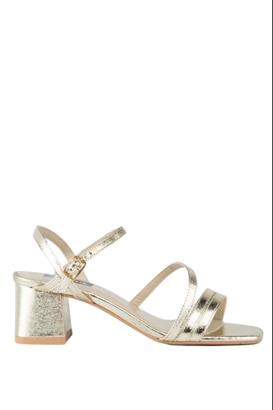 Stato Kadın Topuklu Sandalet Gold - Resim 2