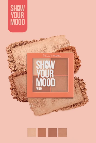 Show By Pastel Show Your Mood Blush Set - Allık Seti 441 Wild 4 x 4.3 g - 3