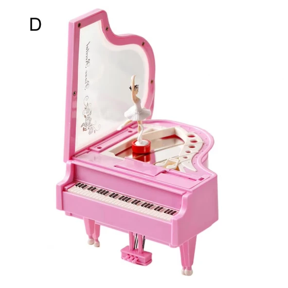 Balerin Figürlü Piyano Müzik Kutusu - 3