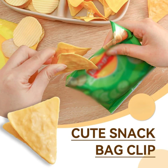Cips Şeklinde Poşet Klipsleri - 2