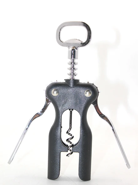 Paslanmaz Çelik Tirbuşon Şarap Açacağı Model 2