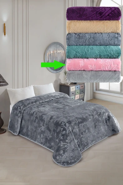 Varol Royal Touch Lüks Kalın Battaniye 220x240 cm — Yumuşak, Sıcak ve Dayanıklı - Resim 9