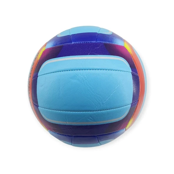 Voleybol Topu Desenli 280 gr - VB-810-MAVİ