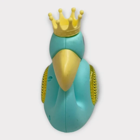 Kurmalı Işıklı Sevimli Flamingo - Yeşil - 4