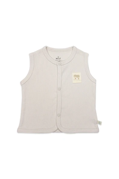 Bistyle Modal Flying Balloons Bebek Yelek BS18110 Bej