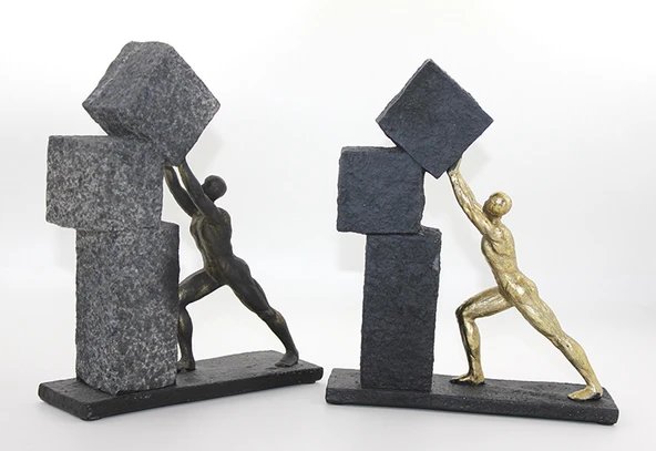 Polyester Özel Tasarım Dekoratif Obje Model 3