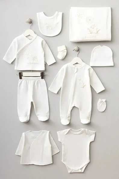 Bebitof Uğur Böceği 10 Parça Hastane Çıkışı 10122 Ekru