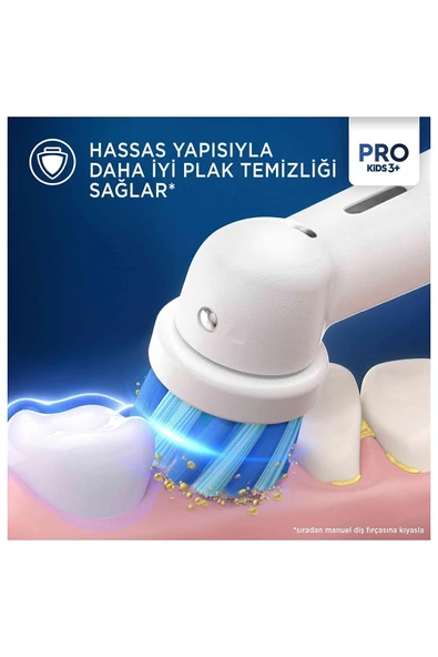 Oral-B Pro Kids Frozen Şarjlı Diş Fırçası Yedek Başlığı 2 Adet - 6