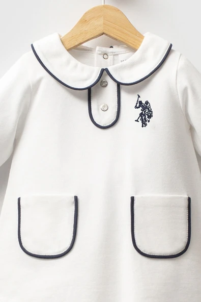 U.S. Polo Assn Elbise USB2740 Beyaz - 2
