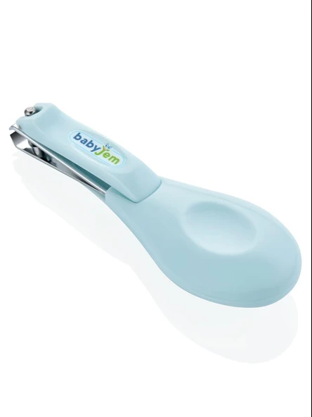 BabyJem Kolay Kavrama Bebek Tırnak Makası 576 Mavi - 2
