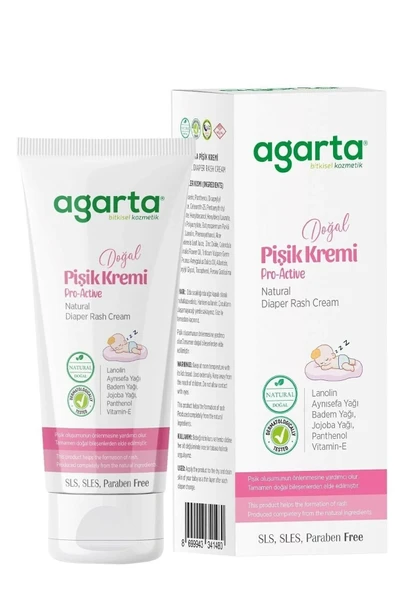 Agarta Doğal Pişik Kremi 100ml