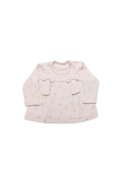 Bistyle Grow İn Love 2'Li Bebe Takım 14102 Pembe Ekru - 2