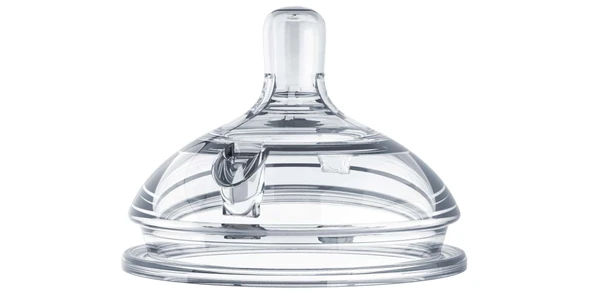 Comotomo Silikon 2'Li Biberon Emziği Hızlı Akış 6+ Ay - 2