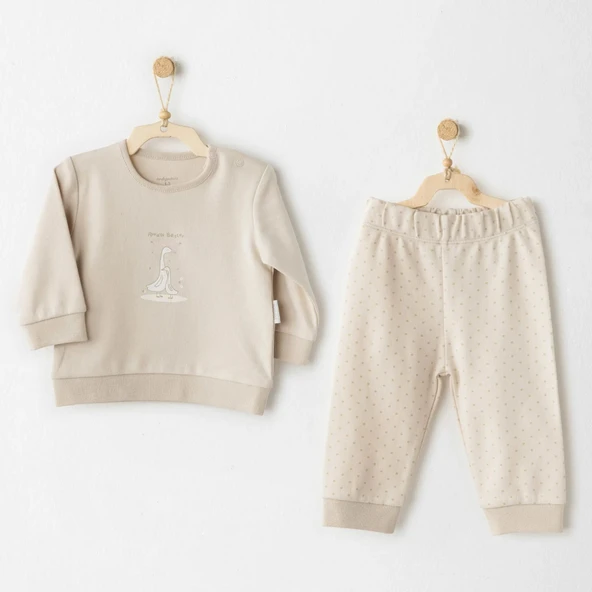 Andywawa AC26062 You Are Special 2'li Takım Beige ürün görseli