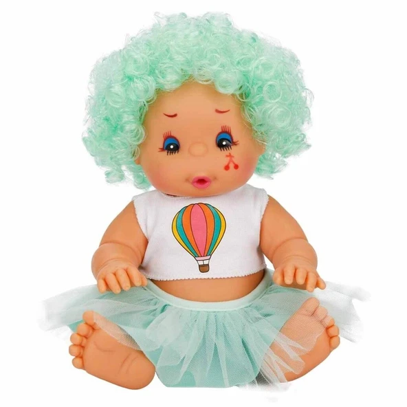 Afro Et Bebek Kıvırcık Saçlı - Yeşil