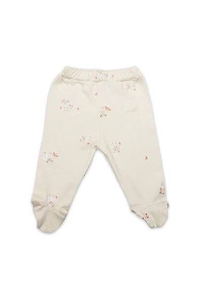 Bistyle Patikli Alt Fluffy And Lovely 16111 Bej