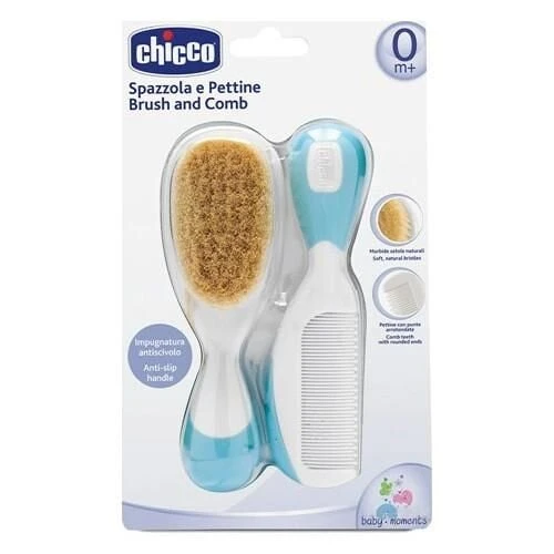 Chicco Fırça ve Tarak Seti Mavi - 3