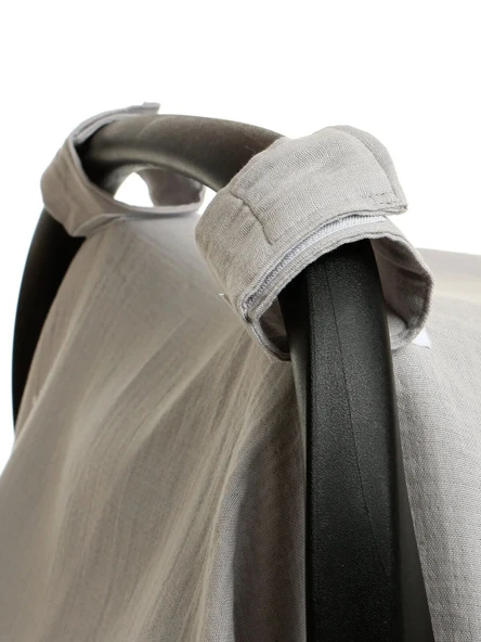 BabyJem Bürümcük Ana Kucağı Örtüsü 809 Gri - 4