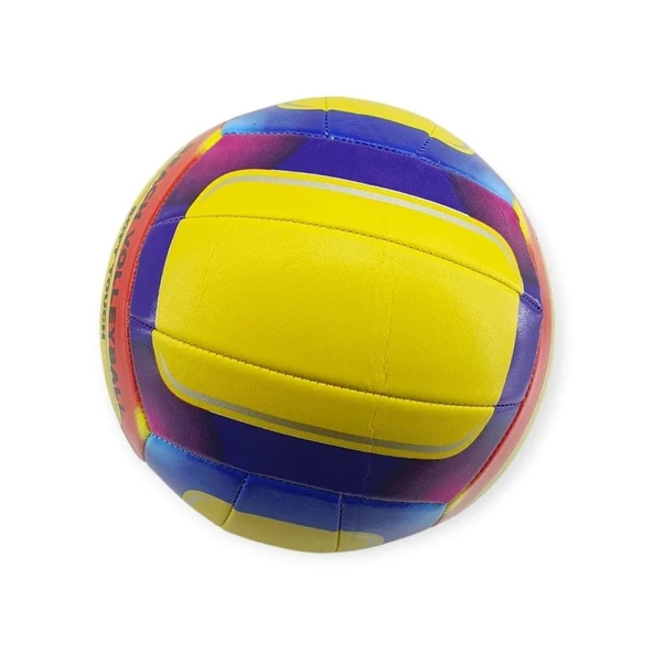 Voleybol Topu Desenli 280 gr - VB-810-SARI
