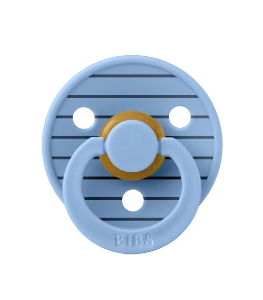 Bibs Studio Colour Pin Kauçuk Emzik 0-6 Ay Sky Blue ürün görseli 1