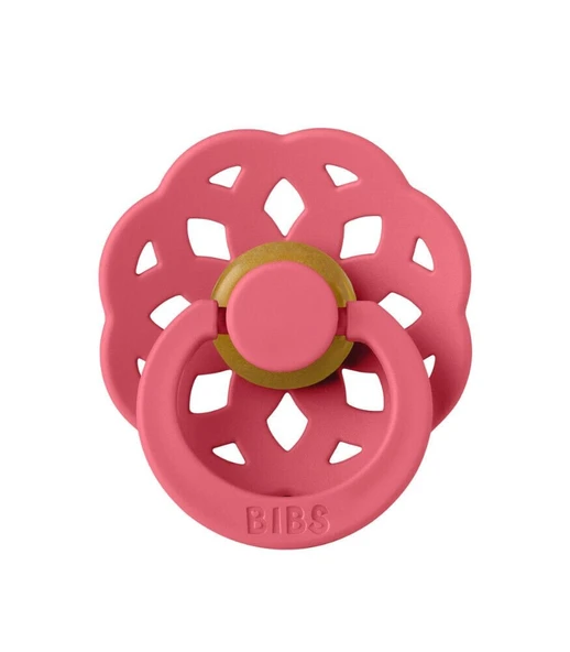 Bibs Boheme Kauçuk Emzik 6-18 Ay Coral