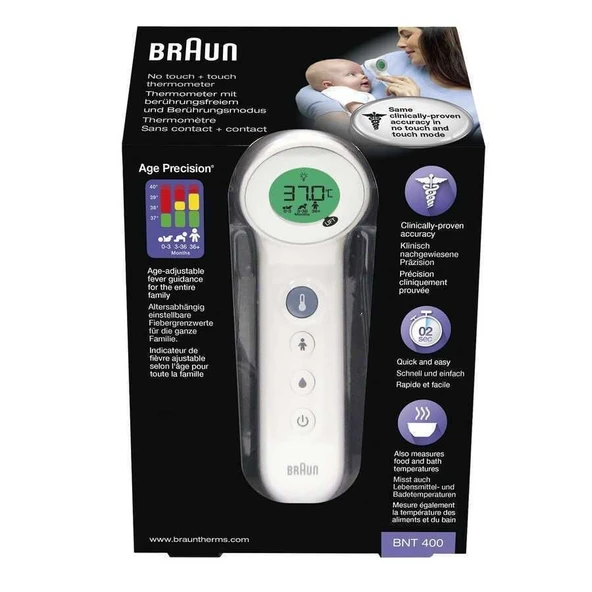 Braun BNT400WE Temassız Ateş Ölçer - 2