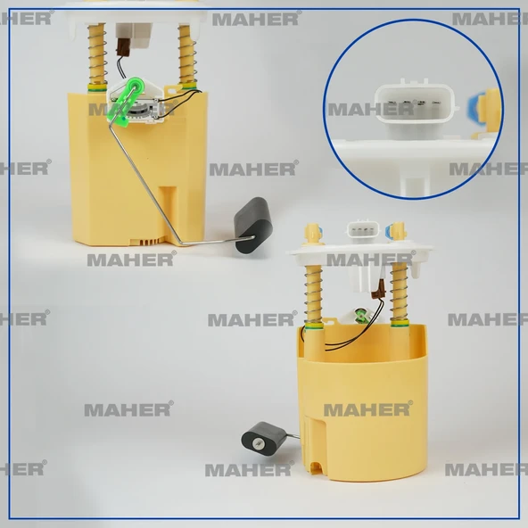 DEPO ŞAMANDIRASI KOMPLE LOGAN / SANDERO / DUSTER 2007 1.5 DCİ 8200397677 - Resim 2