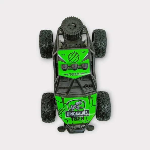 Çek Bırak Cross Buggy Araba - Yeşil - 3