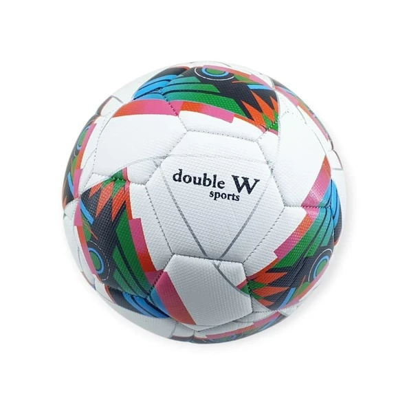 Futbol Topu Dikişli 420 gr No:5 - FB-700-KIRMIZI