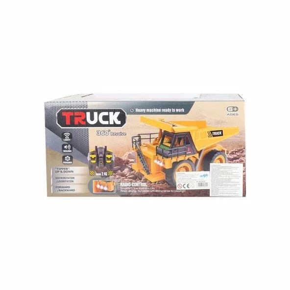 Mega 2.4G 6W R/C Fonksiyonlu Uzaktan Kumandalı İnşaat Motoru Pilli - 2