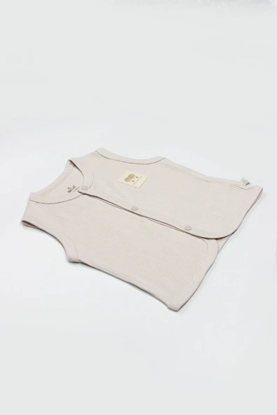 Bistyle Modal Flying Balloons Bebek Yelek BS18110 Bej - 4