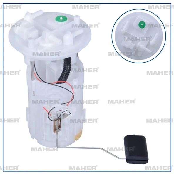 DEPO ŞAMANDIRASI KOMPLE KANGOO 2002-2005 1.5 DCİ 8200155192 - Resim 2