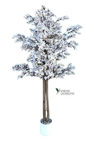 Yapay Ağaç 150 Cm Yoğun Yapraklı Yapay Sakura Japon Bahardalı Ağacı - Resim 5
